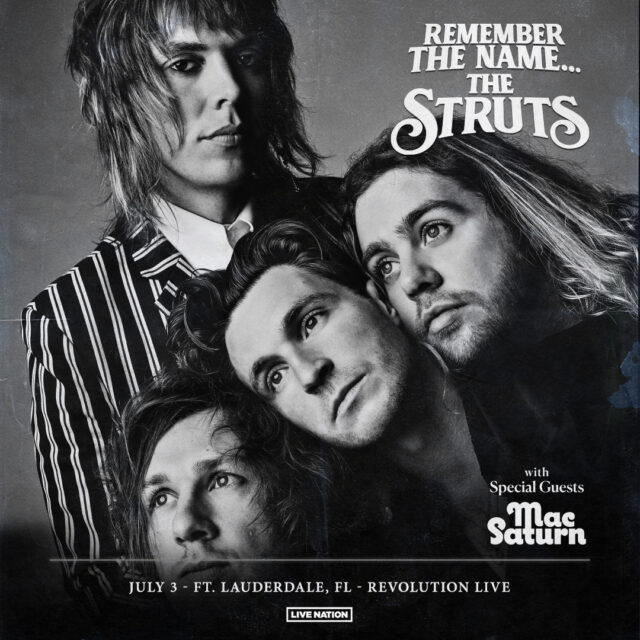 The Struts Tickets Fort Lauderdale Florida 2023