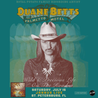 Duane Betts Tickets Jannus Live 2023