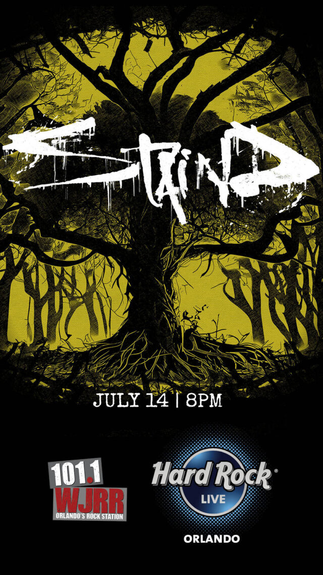 GIVEAWAY — Staind at Hard Rock Live Orlando (July 14) ⋆ Shows I Go To