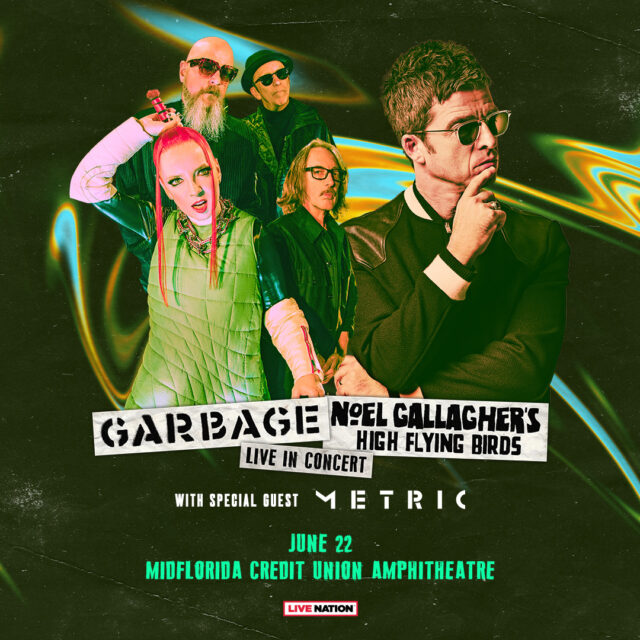Garbage Noel Gallagher Tickets Tampa 2023