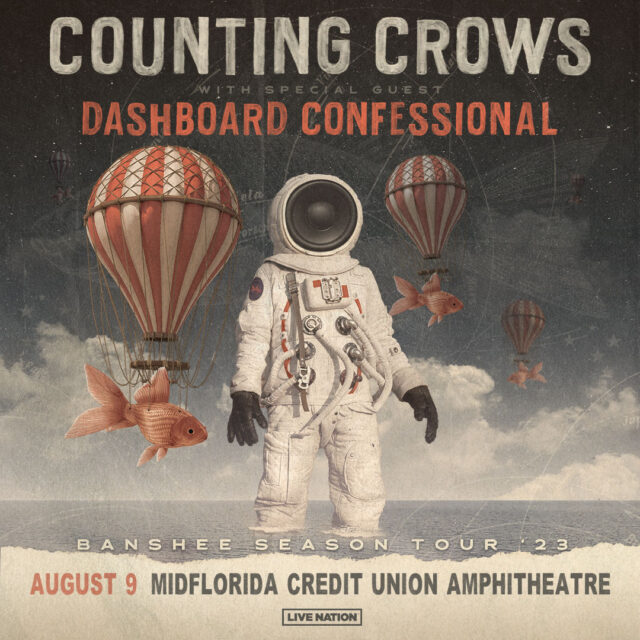 Counting Crows Dashboard Confessional Tampa 2023