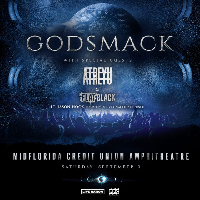 Godsmack Tampa Tickets 2023 Square