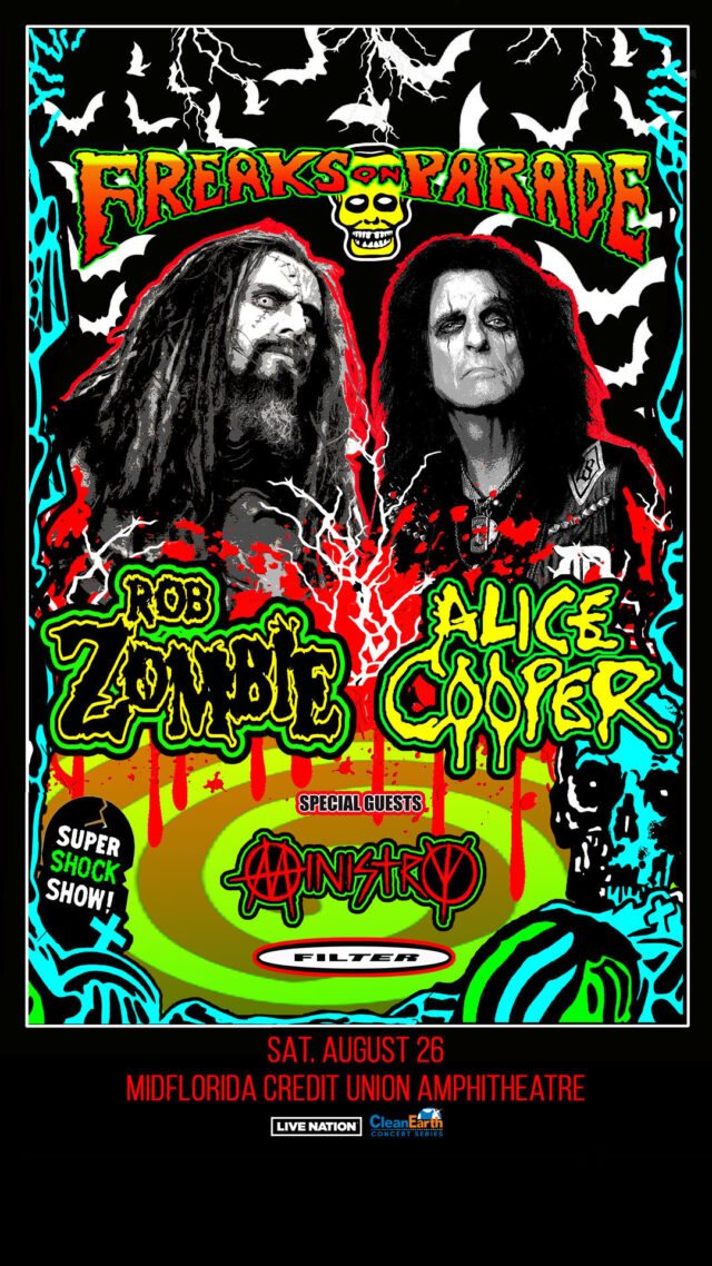 Rob Zombie Alice Cooper Tampa 2023 Story