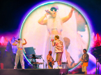 Bomba Estereo + Rawayana Astropical Tour live concert Photos