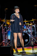Marsha Ambrosius with John Legend | Live Concert Photos | July 25, 2014 | St. Augustine Amphitheatre