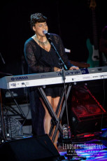 Marsha Ambrosius with John Legend | Live Concert Photos | July 25, 2014 | St. Augustine Amphitheatre