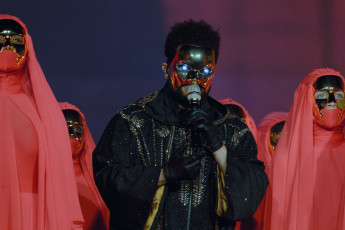 The Weeknd Live Concert Photos 2025