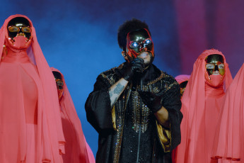 The Weeknd Live Concert Photos 2025