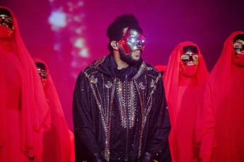 The Weeknd Live Concert Photos 2025