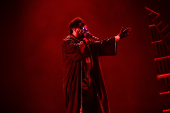 The Weeknd Live Concert Photos 2025