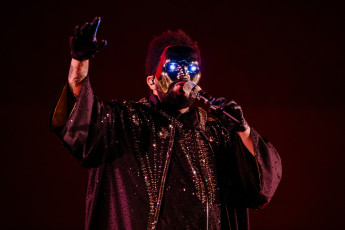 The Weeknd Live Concert Photos 2025