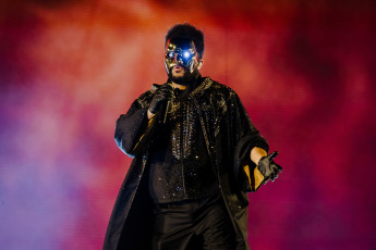 The Weeknd Live Concert Photos 2025