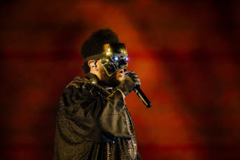 The Weeknd Live Concert Photos 2025