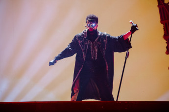 The Weeknd Live Concert Photos 2025