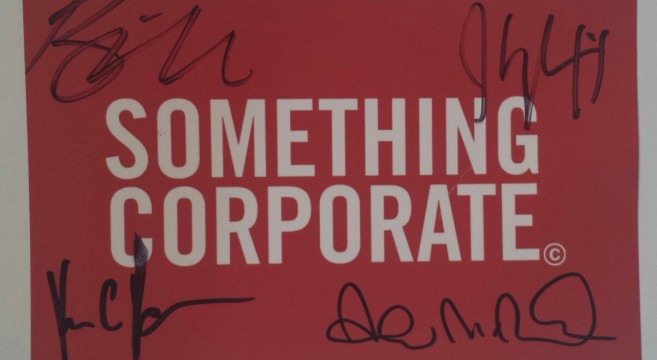 Something Corporate Giveaway 2014 | Andrew McMahon Giveaway
