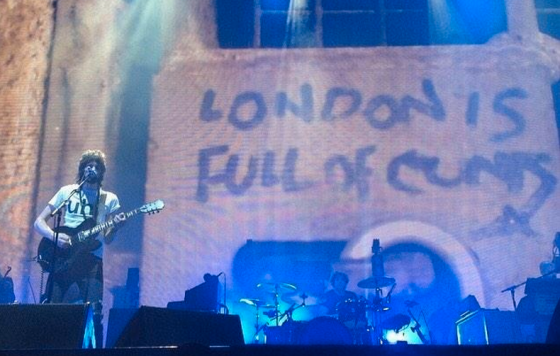 kasabian london is full of cunts