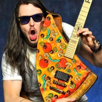 Andrew WK Ticket Giveaway Pizza Guitar