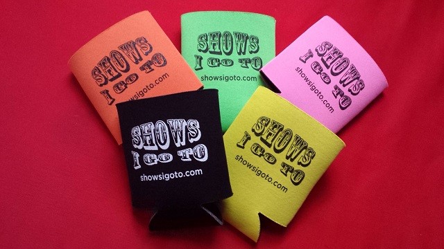 Shows I Go To Koozies