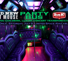 Brand New - Modest Mouse concert party bus orlando