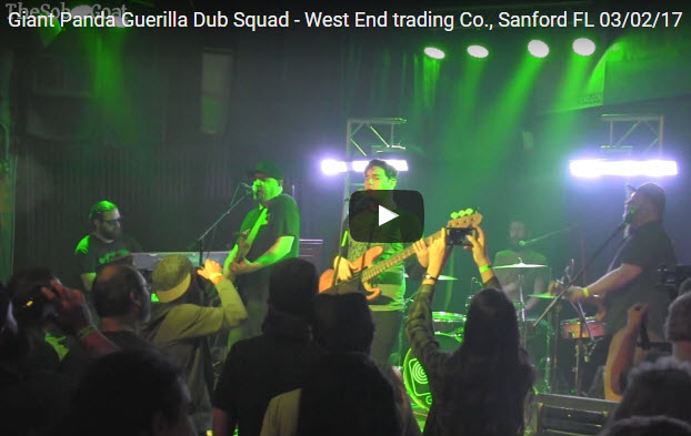 Giant Panda Guerilla Dub Squad West End Trading Co Sanford Florida