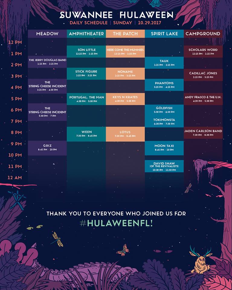 Hulaween's Schedule Has Us Howling With Excitement! ⋆ Shows I Go To