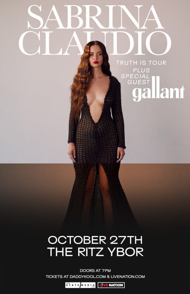 Sabrina Claudio In Tampa Shows I Go To Music Magazine If we could live in this moment and just hold it keep my head on your chest i'll never leave this bed. sabrina claudio in tampa shows i go