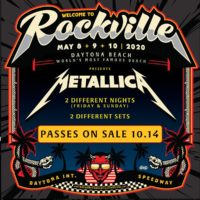 Welcome To Rockville 2020 Metallica Lineup