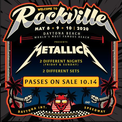 Welcome To Rockville 2020 Metallica Lineup