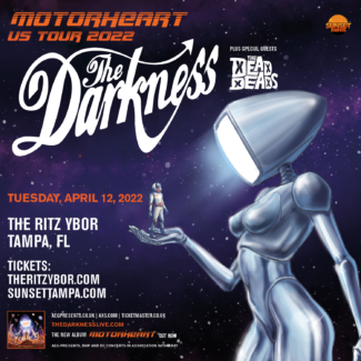 The Darkness Concert Tickets Tampa 2022