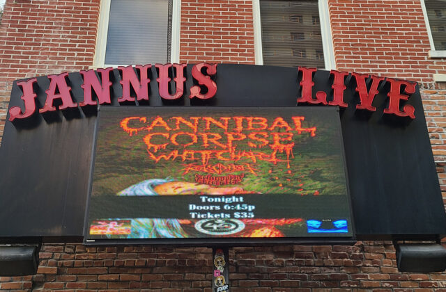 Cannibal Corpse w/ Whitechapel and Revocation ⭐ March 25, 2022 ⭐ Jannus Live — St. Petersburg, FL ⭐ Photos by Randy Cook — instagram.com/horns_raised