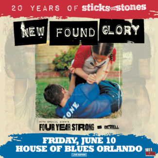 New Found Glory Concert Tickets Orlando 2022