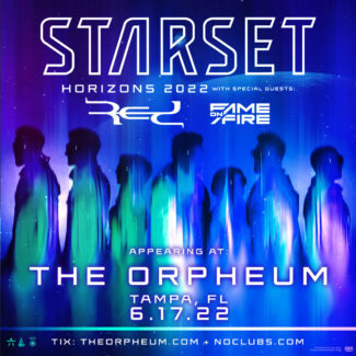 Starset Concert Tickets Tampa 2022