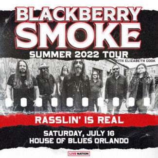 Blackberry Smoke Tickets Orlando 2022