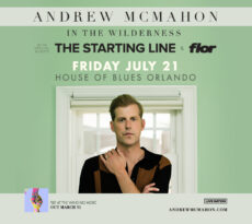 Andrew McMahon Starting Line Tickets Orlando 2023 Tickets