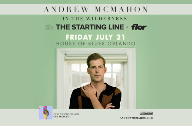 Andrew McMahon Starting Line Tickets Orlando 2023 Tickets