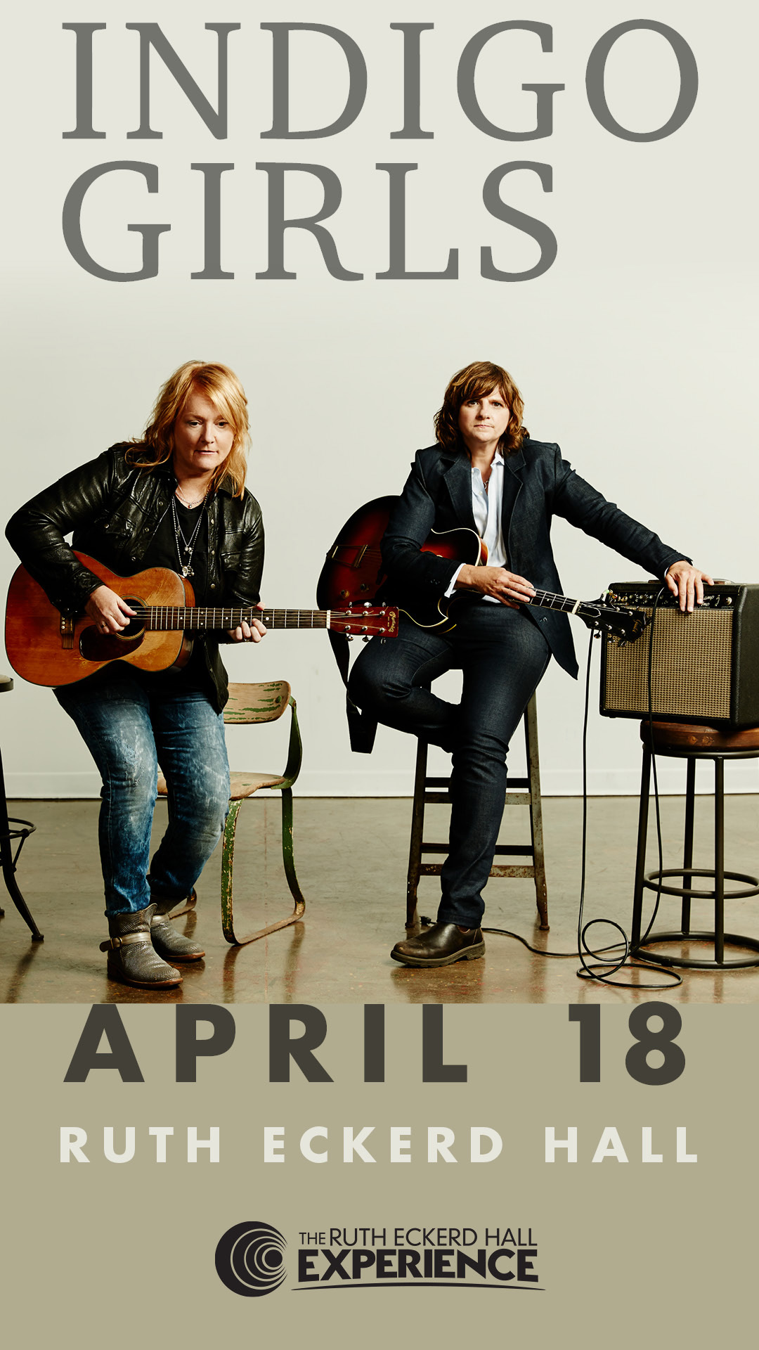 GIVEAWAY — Indigo Girls at Ruth Eckerd Hall in Clearwater (April 18th