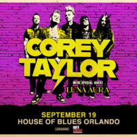 Corey Taylor Tickets Orlando 2023 Ticket Giveaway