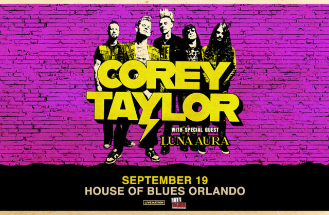 Corey Taylor Tickets Orlando 2023 Ticket Giveaway