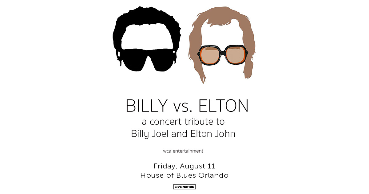 GIVEAWAY — Billy vs Elton (Dueling Tributes) at House Of