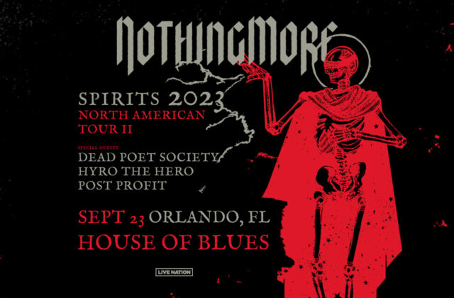 Nothing More Tickets Orlando 2023 Facebook