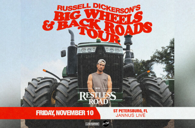 Russell Dickerson Tickets Tampa 2023 Facebook