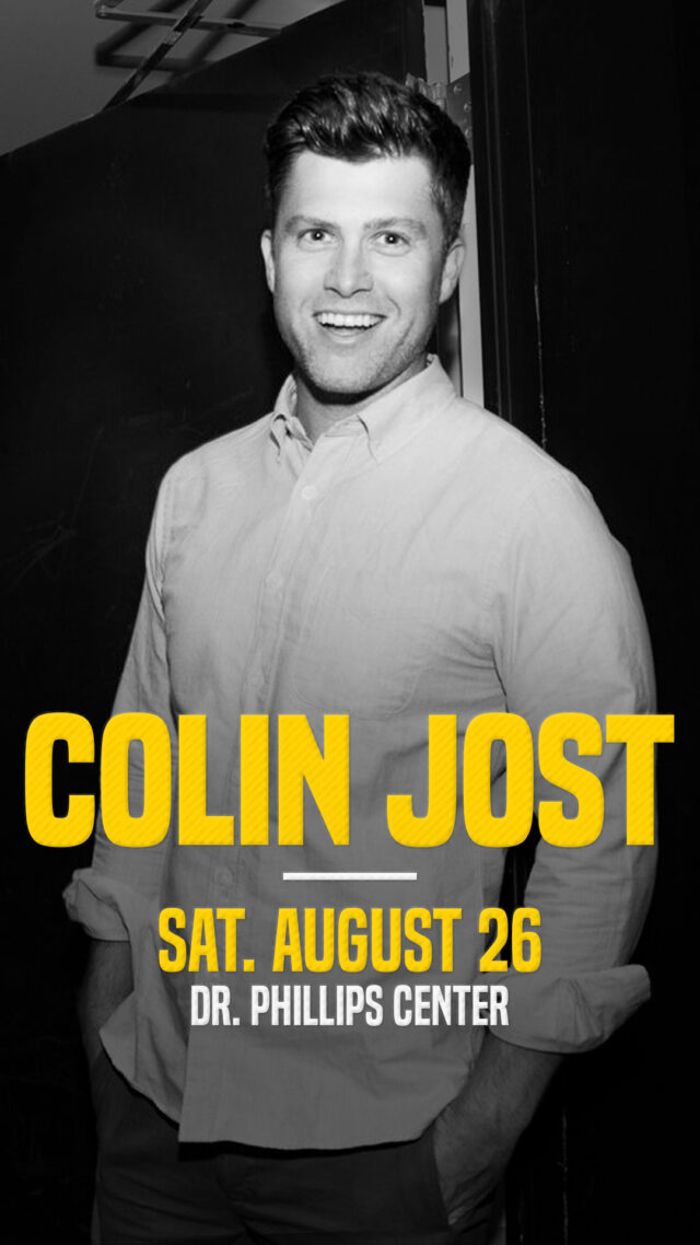 Colin Jost Tickets Orlando 2023 Story