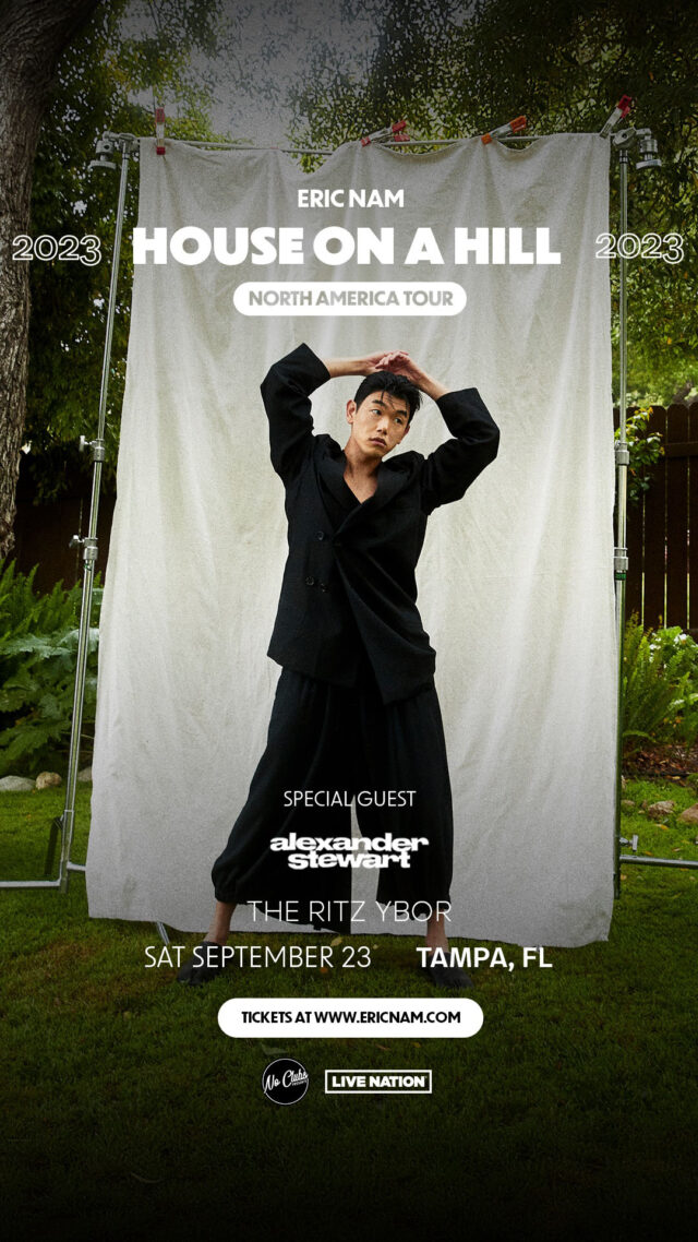 Eric Nam Tickets Tampa 2023 Story
