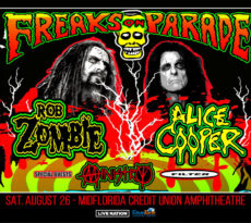 Rob Zombie Alice Cooper Tampa 2023 Giveaway