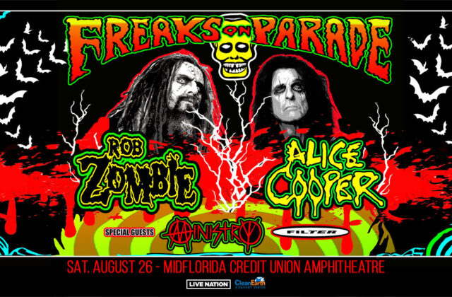 Rob Zombie Alice Cooper Tampa 2023 Giveaway