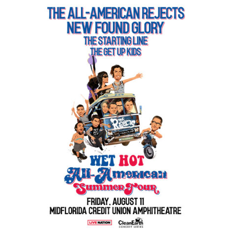 The All American Rejects Tampa 2023 Giveaway