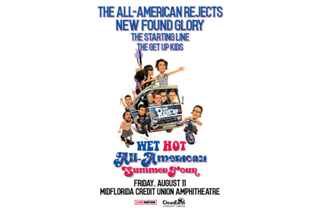 The All American Rejects Tampa 2023 Giveaway