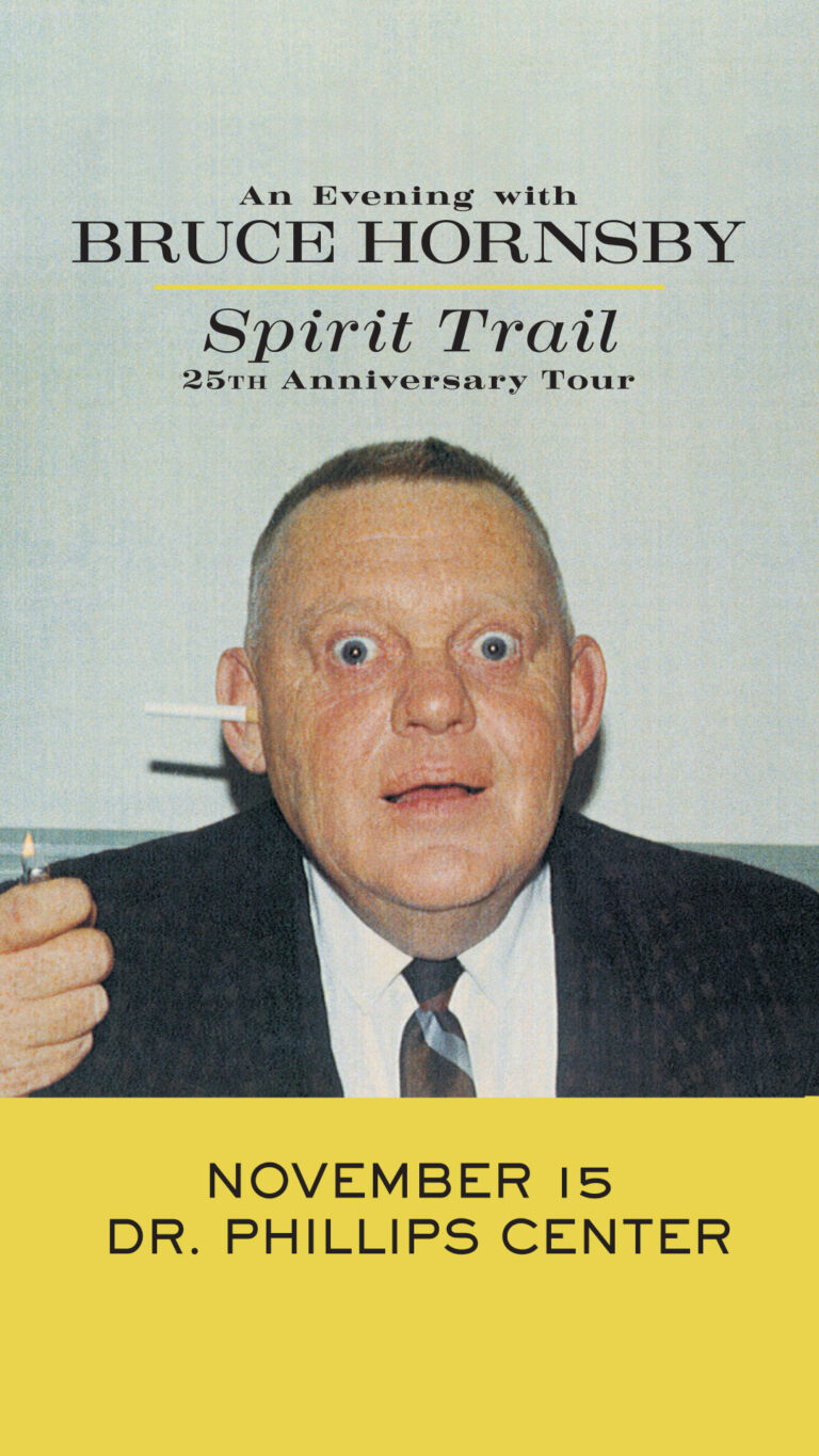 GIVEAWAY signed Vinyl+Tix! — Bruce Hornsby at Dr Phillips Center