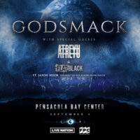 Godsmack Pensacola 2023 Giveaway