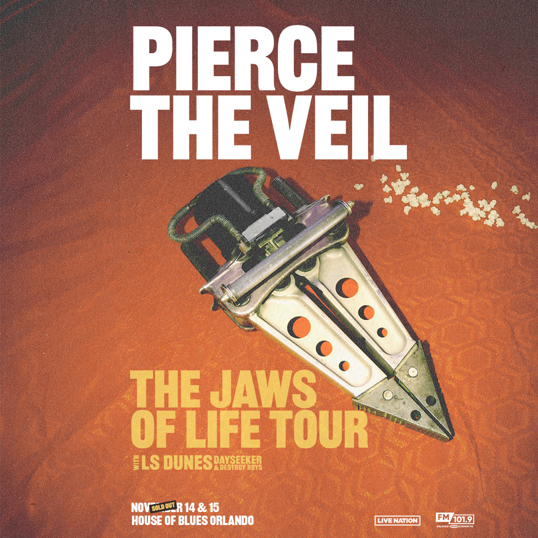 SOLD OUT GIVEAWAY — Pierce The Veil w/ L.S. Dunes — 2 Shows! (Nov 14+15
